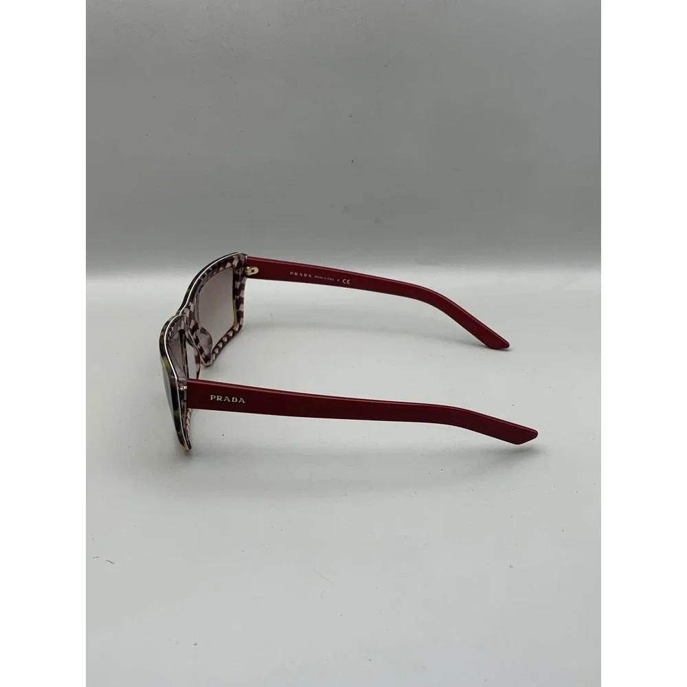 Prada Sunglasses Womens SPR 04V 57 Square Made in Italy Designer Eyewear